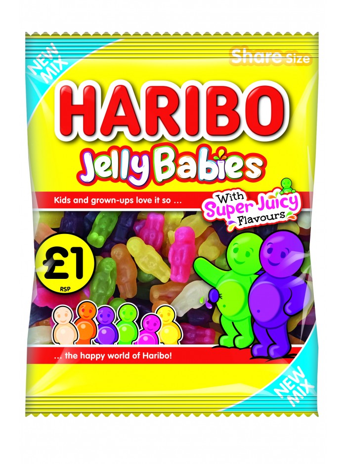 Haribo Jelly Babies 160g 12 pack