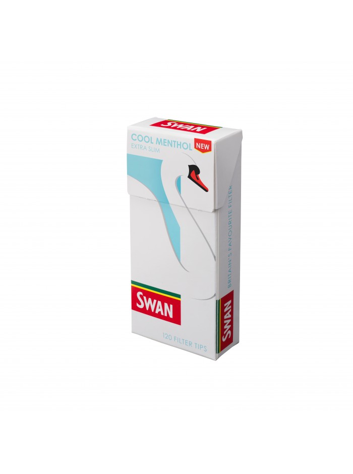 Swan Cool Menthol Extra Slim Filters 120's